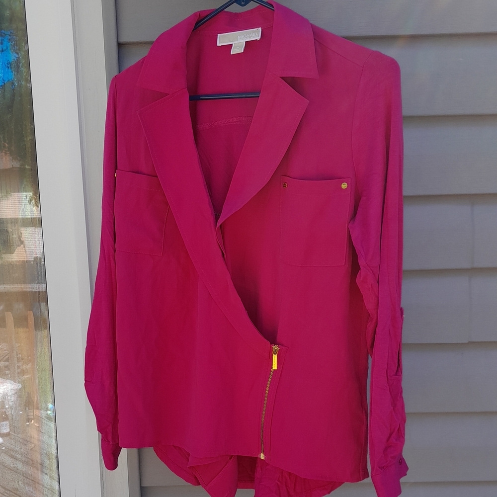 Michael Kors Pink Blazer Jacket